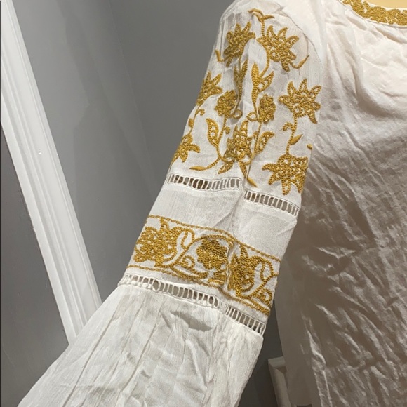 Anthropologie AJA EMBROIDERED BLOUSE size … - Picture 11 of 14